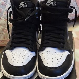 Size 8.5 - Air Jordan 1 Retro OG High Black White 2.0